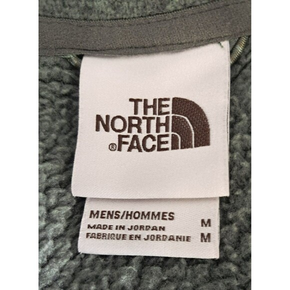 The North Face Vest Mens Medium Green Gordon Lyons Sweater Fleece Zip NF0A5GL3 - Picture 7 of 9